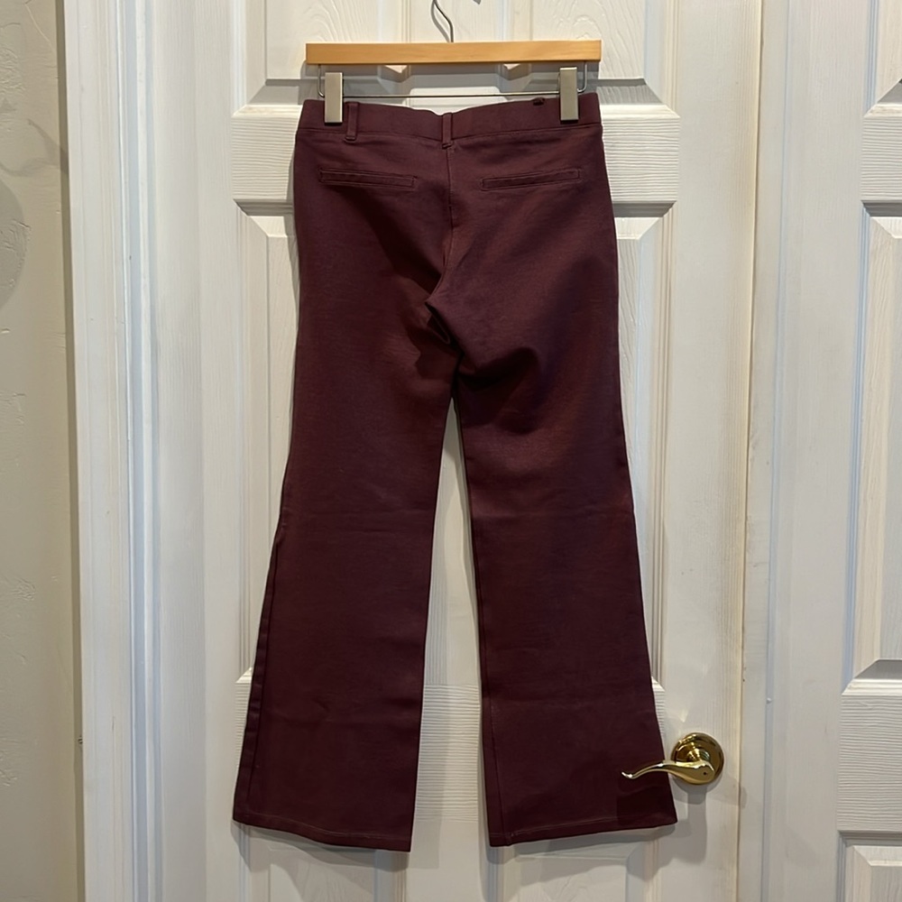 BETABRAND Mauve Stretchy Pull On Knit Pants - Picture 5 of 7